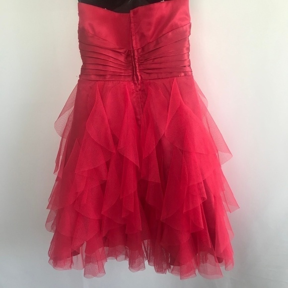 Masquerade Jeweled Dress With Tulle Bottom - Picture 2 of 4